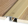 Seuil De Porte Symétrique Percé PPS Romus Alu Or Longueur 0.90 Mètres 1270 11