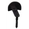 Dardenne Coudée à Visser Noire Laqué 68 Mm X 39 Mm Vis Torbel 0710574 14