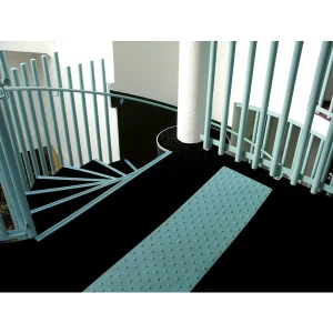 Dalle Podotactile Intérieur Tactidal En Caoutchouc 420 X 800 Mm Blanc : Romus 4250 9