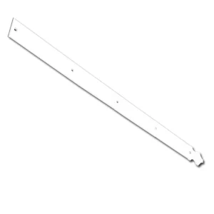Contre-penture Feston Percée Torbel Blanche 39 X 3 Mm Longueur 660 Mm 9