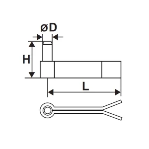 Gond à Sceller 2 Lames Pour Volet 50 X 8 Mm Diamètre 20 Mm Torbel 6158204 12