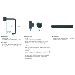 Torbel Verrouille Volet Double 1 Vantail Noir Diamètre 14 Mm 3517650583793 12
