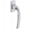 Poignée De Fenêtre à Béquille Vachette Artis Chrome Velours Bloc Platine 10