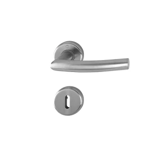 Ensemble Rosace Clé En L Alta Hoppe Inox Porte 38-42mm – Carré 7mm 7