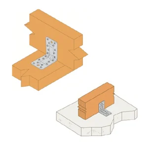 Équerre Renforcée 65X90X90 Mm Simpson Strong-Tie 2/2.5/7090 18