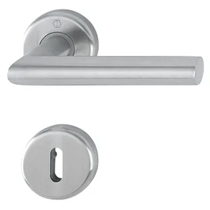 Ensemble Sur Rosace Clé En L Utrecht Hoppe Inox Finition Mat 3940680 9