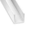 CQFD Profilé En U Pour Décoration Et Agencement PVC Blanc 5