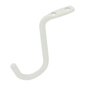 Mottez Barre Penderie Réglable 98-180 Cm Avec 2 Crochets – Blanc 7