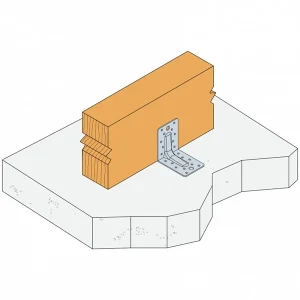 Équerre Renforcée 65X90X90 Mm Simpson Strong-Tie 2/2.5/7090 14