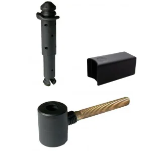 Gond Polygond Avec Circlips Et Entretoise Torbel Noir Pour Gond Ø 14 Mm 7