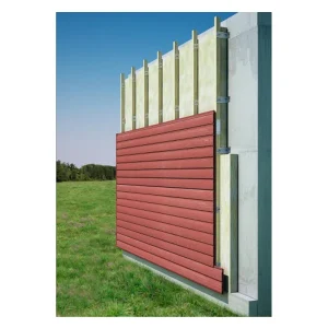Simpson Strong-Tie Équerre De Bardage EBC – Isolation Thermique Extérieure – 188 X 53 X 64 Mm – Acier Galvanisé 12