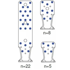 Équerre Renforcée AKR Pour Ossature Bois Simpson Strong-Tie AKR285X3L 16