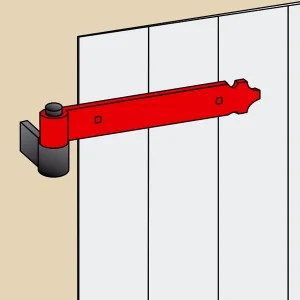 Penture Feston Percée Torbel Blanc 39 X 4 Mm Gond 14 Mm Longueur 560 Mm 7