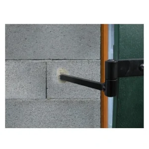 I.N.G. Fixations Gond Déporté Isolation Extérieure Fer 12x300mm Clavette Ø14mm Acier Noir 8