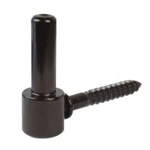 Gond à Vis Bois Torbel En Acier Zingué Noir Diamètre 16 Mm X 84 Mm 9