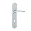 Poignée Porte Clé En L Ibiza Hoppe Alu Chromé Porte 40-46 Mm Carré 7mm 11