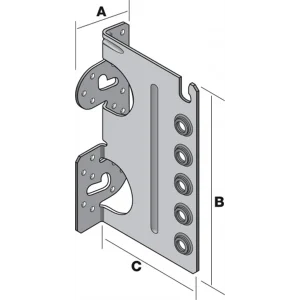 Étrier En âme Intérieure CBH Simpson Strong-Tie CBH150/2,5 9