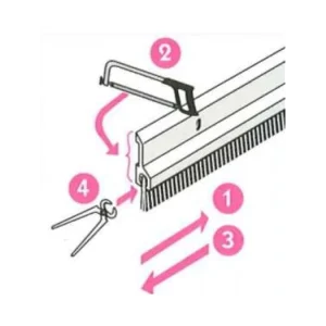 Plinthe Brosse Marron Poils 34 Mm 2 M Ets Jean Jourjon 046834-2M 7