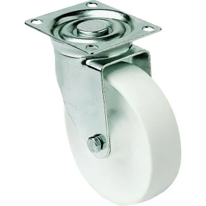 Roulette Sur Platine Pivotante Polypropylène Blanc Diamètre 50 Mm 22015 PRODIF-SOMEC 022015 6
