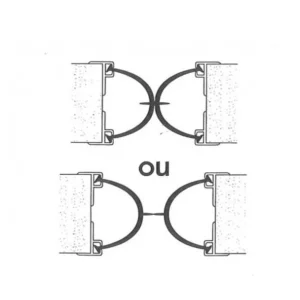 Ets Jean Jourjon Joint Isolation Coupe-feu Porte Va-et-vient 36-44 Mm 2.5 M Noir 8