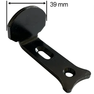 Dardenne Type L Noire Laqué 67 Mm X 35 Mm X 4 Mm Torbel 07KR024 12
