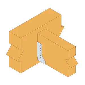 Simpson Strong-Tie Sabot Ailes Intérieures SAI Largeur 76 Mm Hauteur 152 Mm SAI380/76/2 16