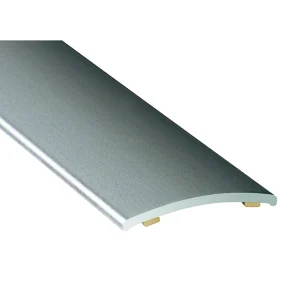 Seuil De Porte Demi Bombé Adhésif Matière Aluminium Incolore Largeur 40 Mm Longueur 3.35 Mètres : Romus 2246 7
