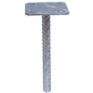 Pied De Poteau Simple Platine à Sceller Simpson Strong-Tie PPSP70 Simpson-Strong-Tie 9