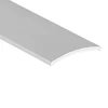 Barre De Seuil Demi-bombée Adhésive Alu Incolore Romus 2043 11