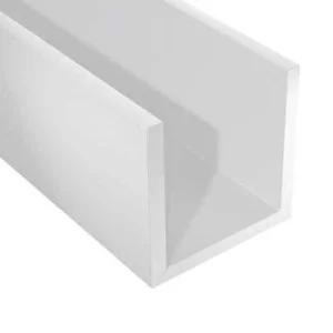 Profilé U En PVC Blanc CQFD – Largeur 18 Mm – Hauteur 10 Mm – Longueur 2.6 M 2050-24 11