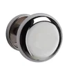 Patère Murale à Une Tête Rossignol Util – Chromé – Diamètre 60 Mm 20