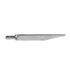 Patte Assemblage Pointe Droite CQFD Longueur 125mm épaisseur 5mm Acier 5