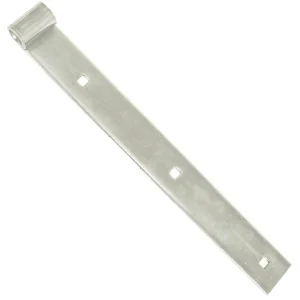 Penture Droite Acier Zingué Blanc Torbel 35 X 5 Mm X 300 Mm Gond 14 Mm 9