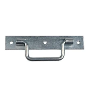 Poignée Sur Platine Torbel St Étienne Acier Zingué Blanc Longueur 140 Mm 9