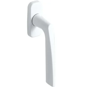 Poignée De Fenêtre à Béquille Sur Platine Vachette Riviera Blanc 6
