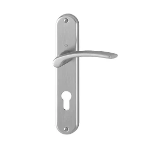Poignée Porte Clé I Ibiza Hoppe Alu Chromé Porte 40-46 Mm Carré 7mm 6