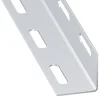 CQFD Cornière égale Perforée Acier Profilé Froid Galvanisé 27 X 27 Mm 1 M 7