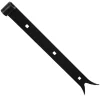Torbel Penture Queue De Carpe Percée Acier Noir 35 X 5 Mm Gond 14 Mm 400 Mm 11