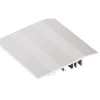Rampe D’accès Percée Romus 2621 – Alu Incolore – Hauteur 10,5 à 15 Mm Largeur 80 Mm Longueur 2,7 M 11