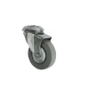 Prodif-Somec Roulette En Caoutchouc Gris Pivotante à œil – 32 Mm – 25 Kg 5