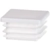Embout Carré Rentrant Blanc Ø Ext. 100×100 Mm : PRODIF-SOMEC E4190B 5