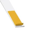 Profilé Plat Adhésif En Aluminium Laqué Blanc – Largeur 30 Mm – épaisseur 2 Mm – Longueur 2.6 M CQFD 2070-5311 5