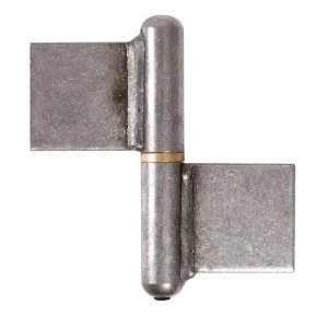 Clemenson Industrie Paumelle Grille Soudée Nœuds Arrondis Acier Bague Laiton 120 Mm 75 Kg 7