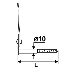 Tourniquet Marseillais à Visser Torbel Tête Forgée En Inox 316L 130 Mm 7