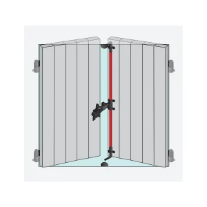 Tringle Acier Zingué Espagnolette Volet Ø14 Mm Torbel 2.5m Zinc Blanc 9
