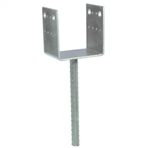 Pied De Poteau En U à Sceller Largeur 90 Mm Simpson Strong-Tie PPD90/70G 14